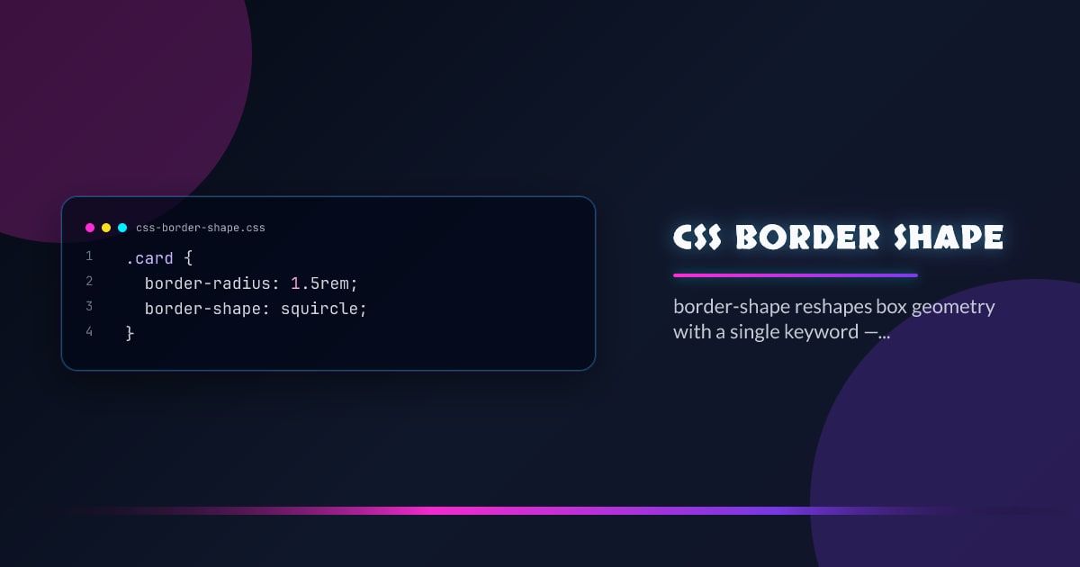 CSS border-shape thumbnail