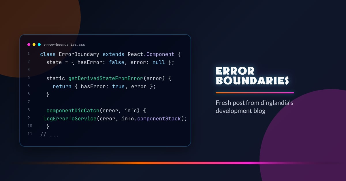 Error Boundaries