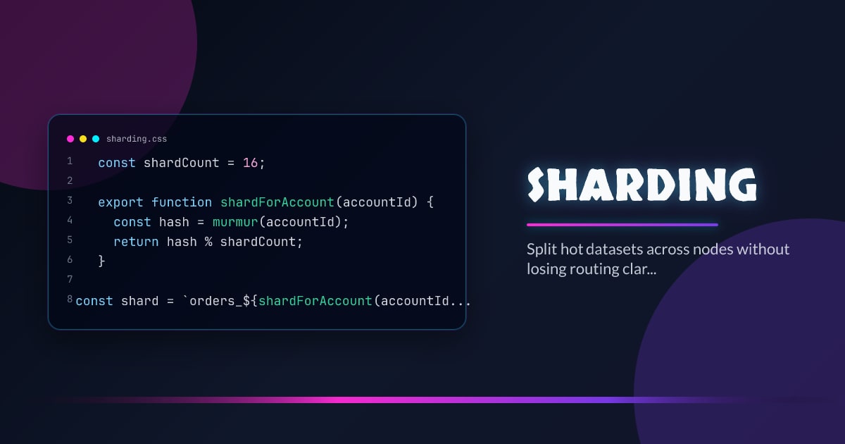 Sharding